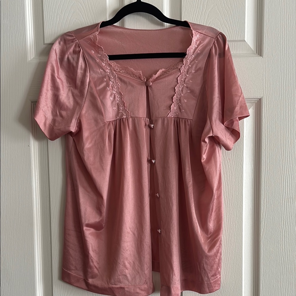 Elegant Pink Women's Top